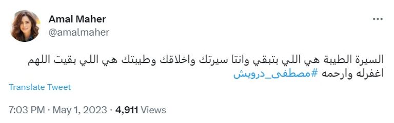 الفنان الراحل مصطفى درويش