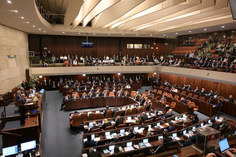 جانب من جلسة الكنيست