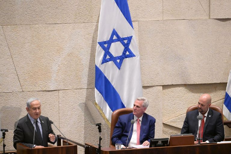 جانب من جلسة الكنيست