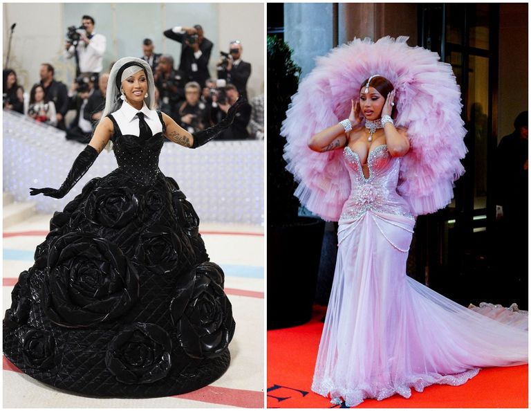 إطلالات نجمات من حفل ميت غالا 2023