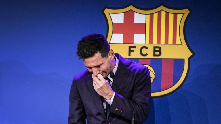 ميسي في برشلونة كريستيانو رونالدو وليونيل ميسي