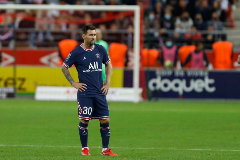 ميسي نجم باريس سان جيرمان كريستيانو رونالدو وليونيل ميسي