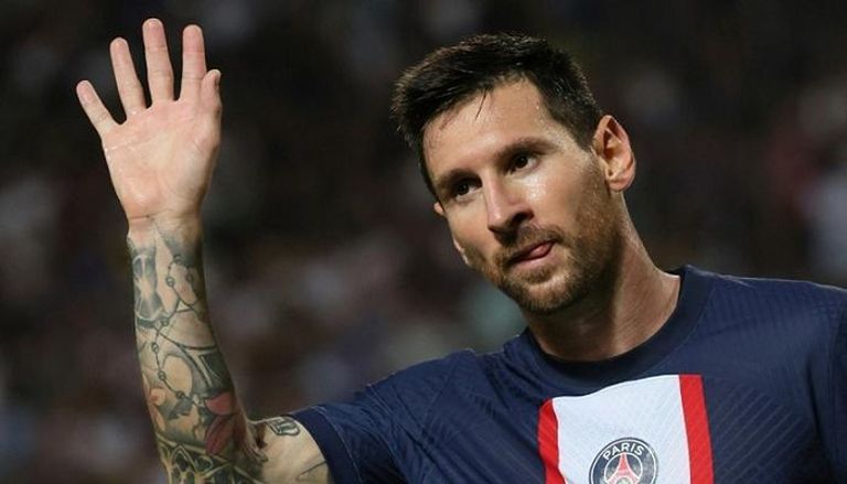 ليونيل ميسي في باريس سان جيرمان نيمار دا سيلفا وليونيل ميسي