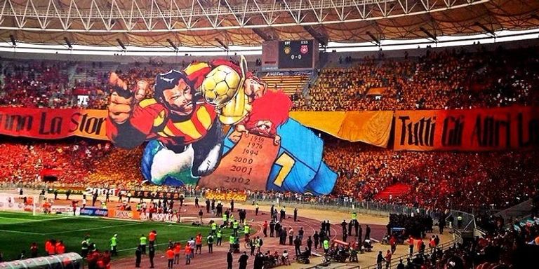 جماهير الترجي مواجهة سابقة بين الترجي والأهلي