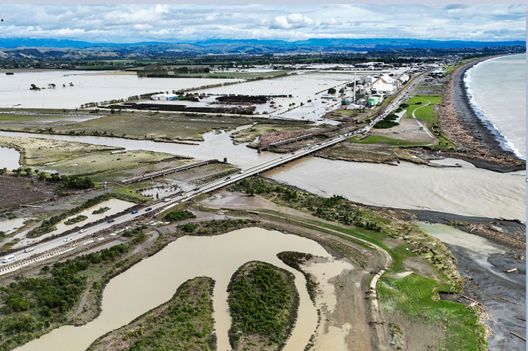 نيوزيلندا شهدت أمطارا غزيرة وصلت لدرجة الفيضان