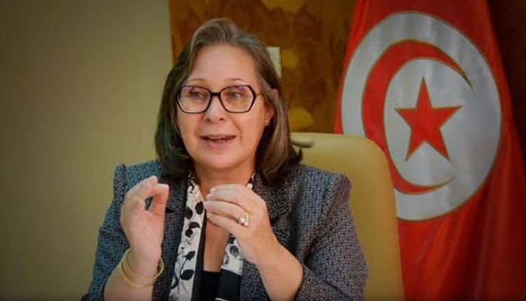 صورة وزيرة الصناعة والطاقة التونسية المقالة - أرشيفية