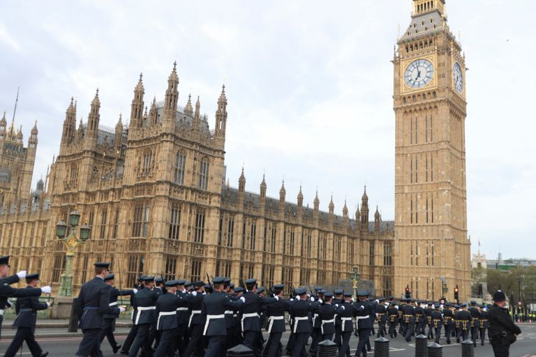 جانب من حفل تتويج تشارلز الثالث ملكا لبريطانيا