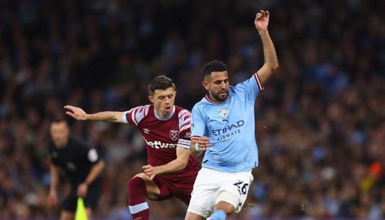 رياض محرز ضد وست هام