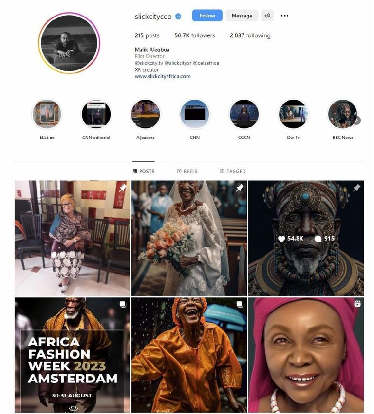 صورة المرأة المعدلة عبر برنامج للذكاء الاصطناعي