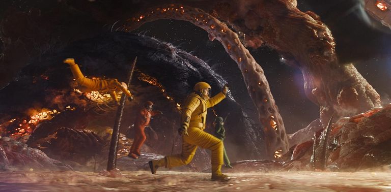 أبطال النسخة الثالثة من فيلم "حراس المجرة"