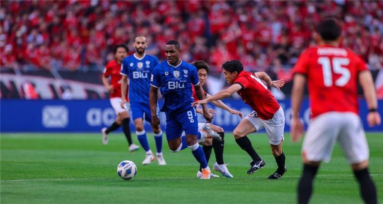 من مباراة الهلال وأوراوا في دوري أبطال آسيا