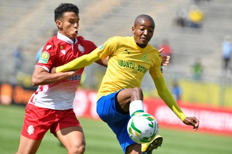 من مباراة الوداد وصن داونز - أرشيفية 