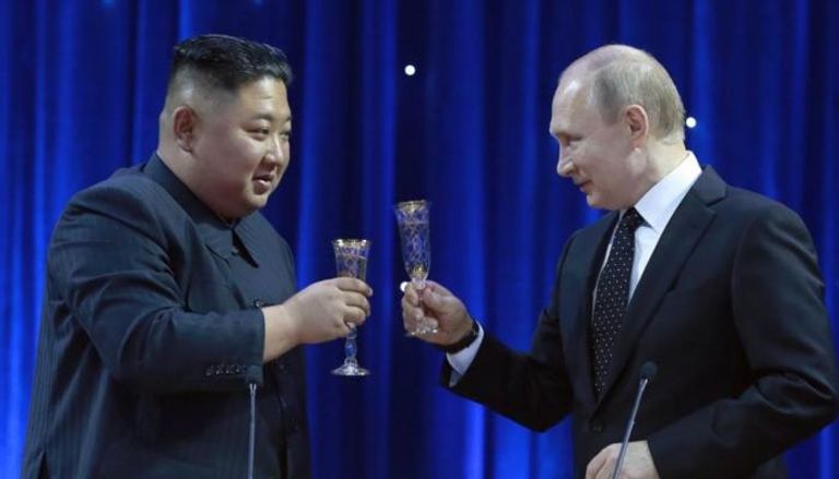 الرئيسان الروسي والكوري الشمالي