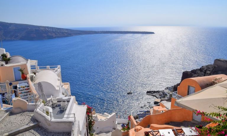 جزيرة "سانتوريني" جزر المالديف