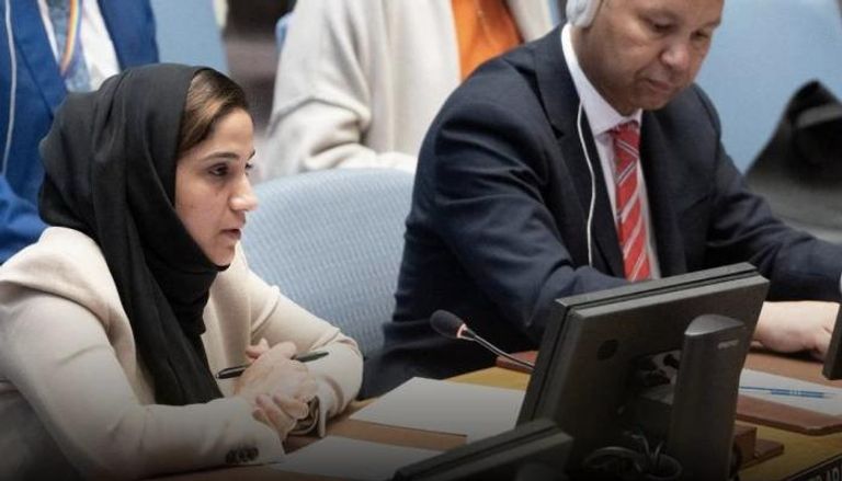  أميرة الحفيتي نائبة المندوبة الدائمة لدولة الإمارات في مجلس الأمن