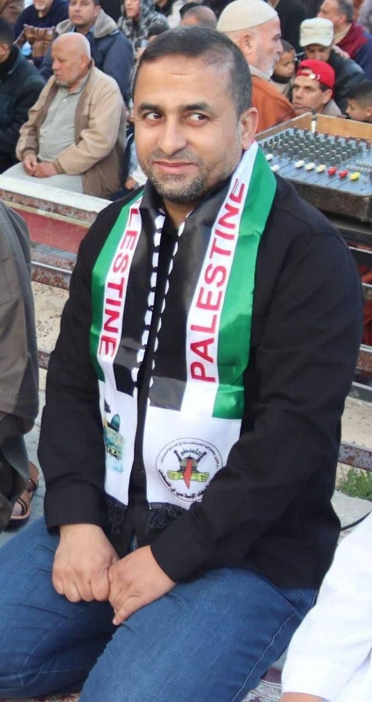 منزل أحمد أبو دقة بعد قصفه