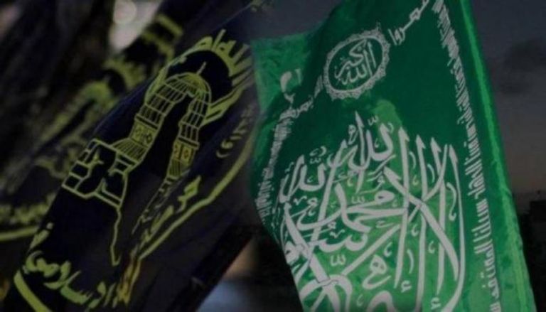 رايات حماس والجهاد الإسلامي