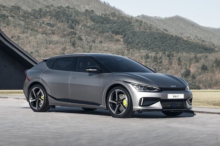 Kia EV6 طراز Porsche Taycan