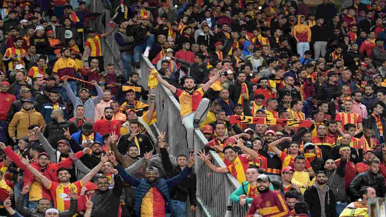 جماهير الترجي  الترجي ضد الأهلي