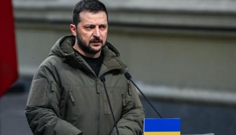 الرئيس الأوكراني فولوديمير زيلينسكي