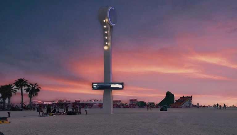 3 شواطئ مخصصة للسباحة الليلية في دبي