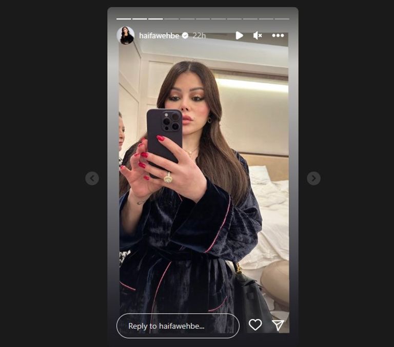 الفنانة اللبنانية هيفاء وهبي