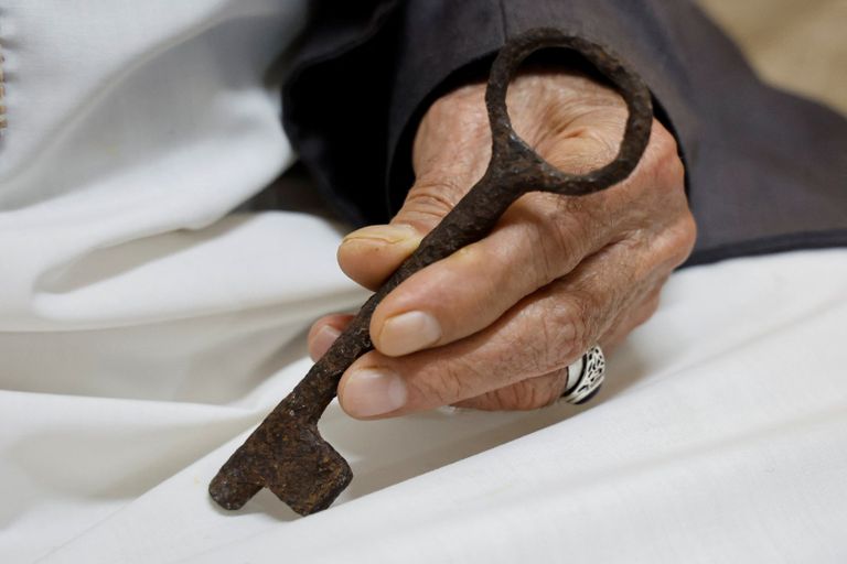 جانب من فعاليات إحياء ذكرى النكبة في فلسطين