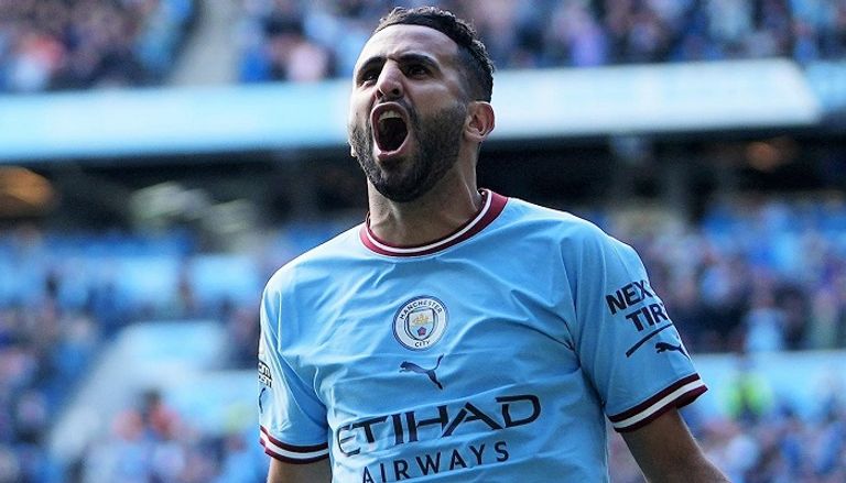 رياض محرز نجم مانشستر سيتي محمد صلاح ورياض محرز