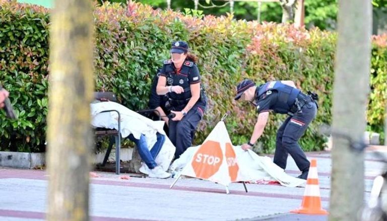 صورة متداولة من مكان الحادث