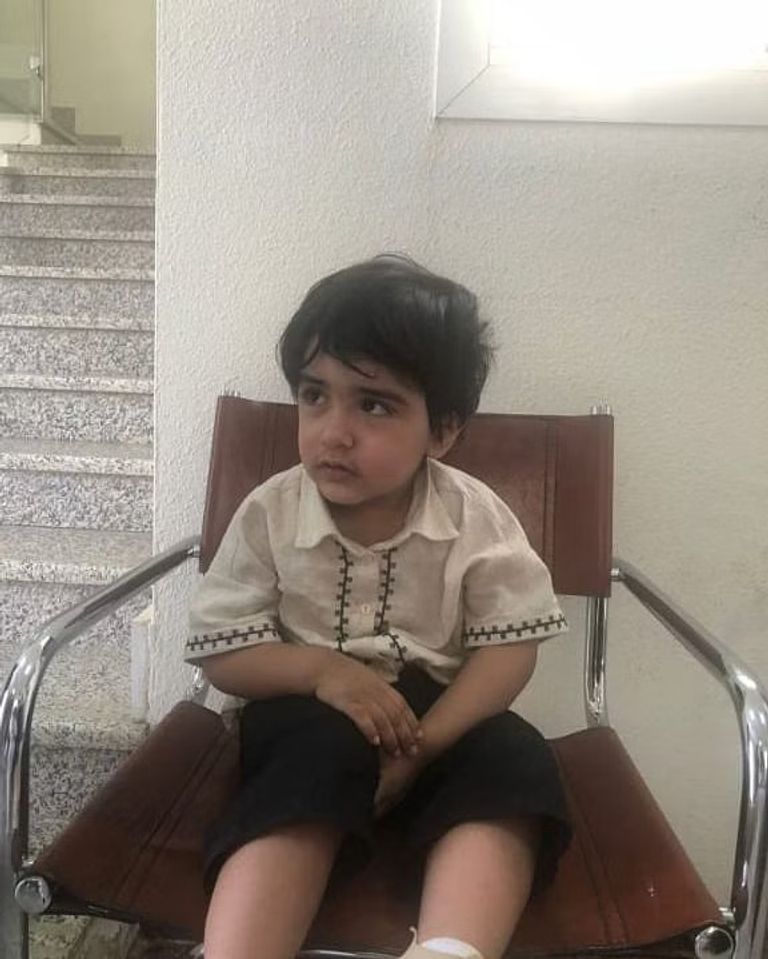 الطفل التائه في حائل