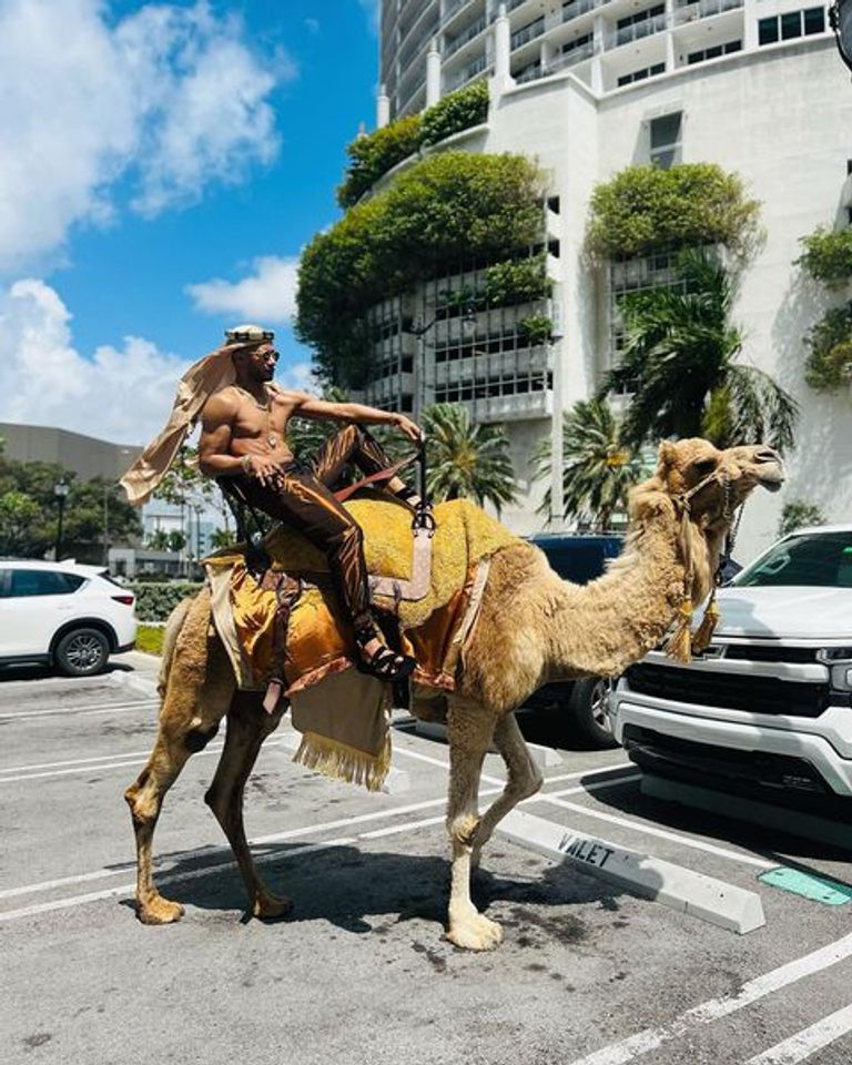 محمد رمضان في ميامي الأمريكية