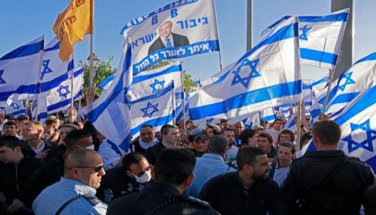 مسيرة الأعلام الإسرائيلية - أرشيفية