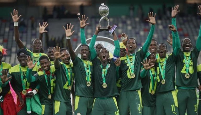 منتخب السنغال بطل أمم أفريقيا للناشئين تحت 17 عاما