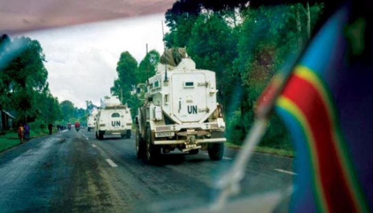 دورية لقوة حفظ السلام الدولية في شرق الكونغو الديمقراطية