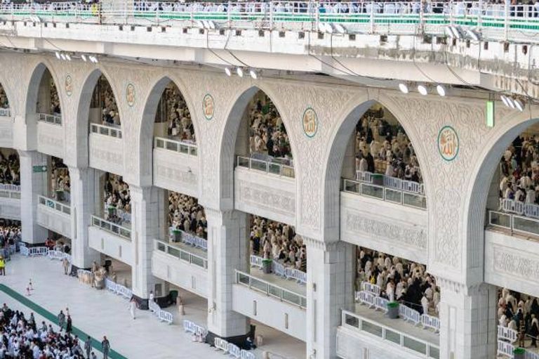 الرواق السعودي بالمسجد الحرام