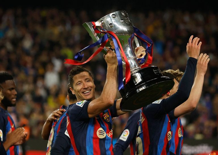 برشلونة بطل الدوري الإسباني 2022-2023 برشلونة بطل الدوري الإسباني 2022-2023