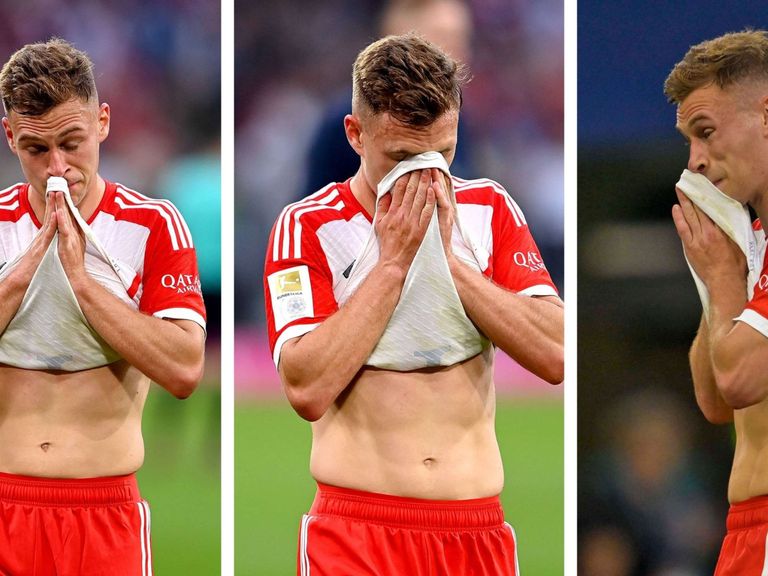 بكاء كيميتش جوشوا كيميتش لاعب وسط بايرن ميونخ