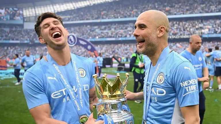 بيب غوارديولا المدير الفني لفريق مانشستر سيتي