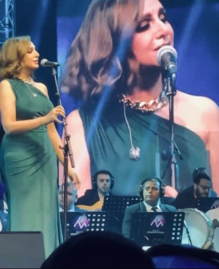 المطربة المصرية أنغام - أرشيفية