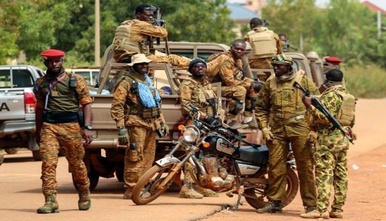 عناصر من الجيش في بوركينا فاسو - أرشيفية
