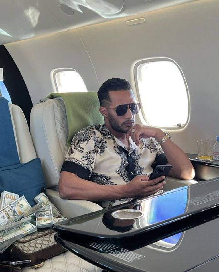 الدكتور جمال شعبان والفنان محمد رمضان