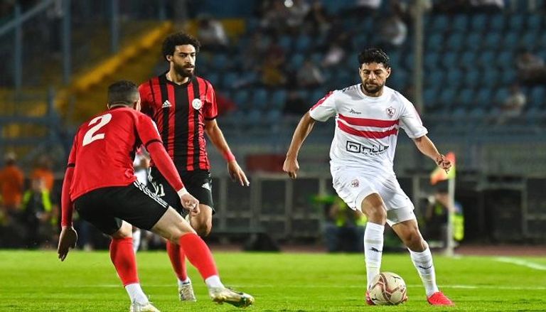 الزمالك ضد الداخلية