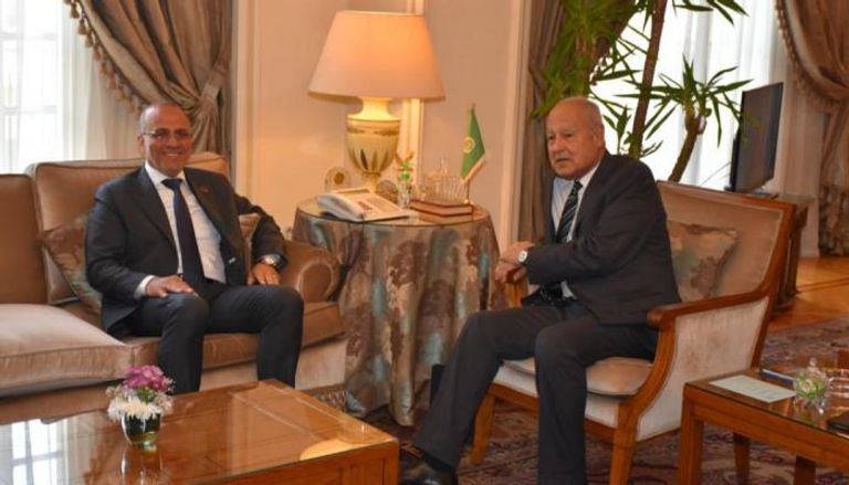 لقاء الأمين العام للجامعة العربية أحمد أبوالغيط ونائب رئيس المجلس الرئاسي الليبي