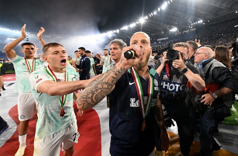 إنتر ميلان بطل كأس إيطاليا