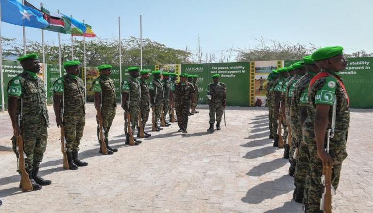 عناصر تابعة للبعثة الانتقالية الأفريقية في الصومال (ATMIS) -أرشيفية