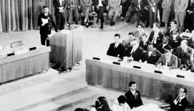 مؤتمر رؤساء الدول الأفريقية عام 1963 بأديس أبابا