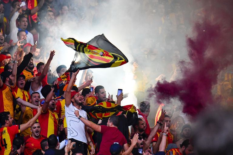 جماهير الترجي الترجي ضد الأولمبي الباجي