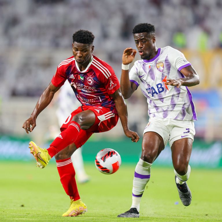 الشارقة ضد العين الشارقة الإماراتي