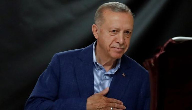 الرئيس التركي المنتهية ولايته رجب طيب أردوغان