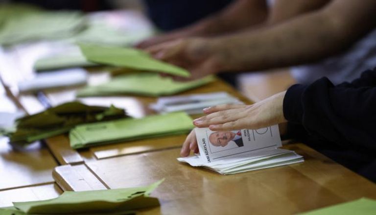 عملية عد الأصوات في الانتخابات التركية